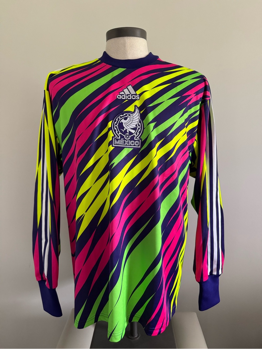 adidas Mexico Icon goalkeeper jersey Jorge Campos Tribute sz M